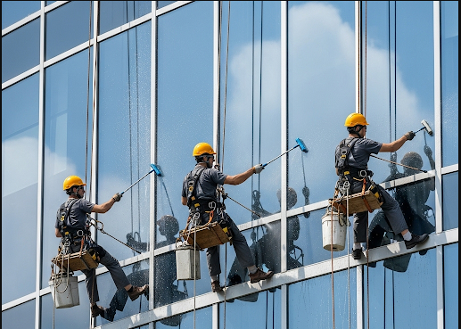 2. nettoyage de façade professionnelle